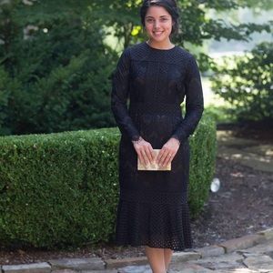 Dainty Jewells Sweet Peony Black Dress